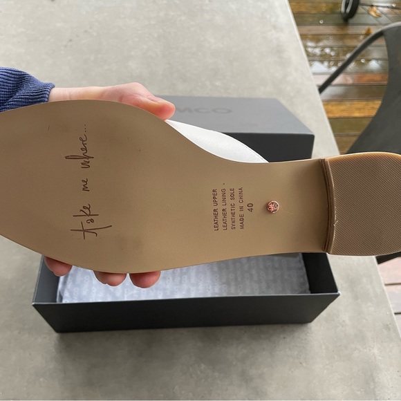 Mimco Savor Slipper White - Picture 6 of 9